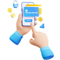 home_new 25 3d hand making cashless payment from smartphone 1